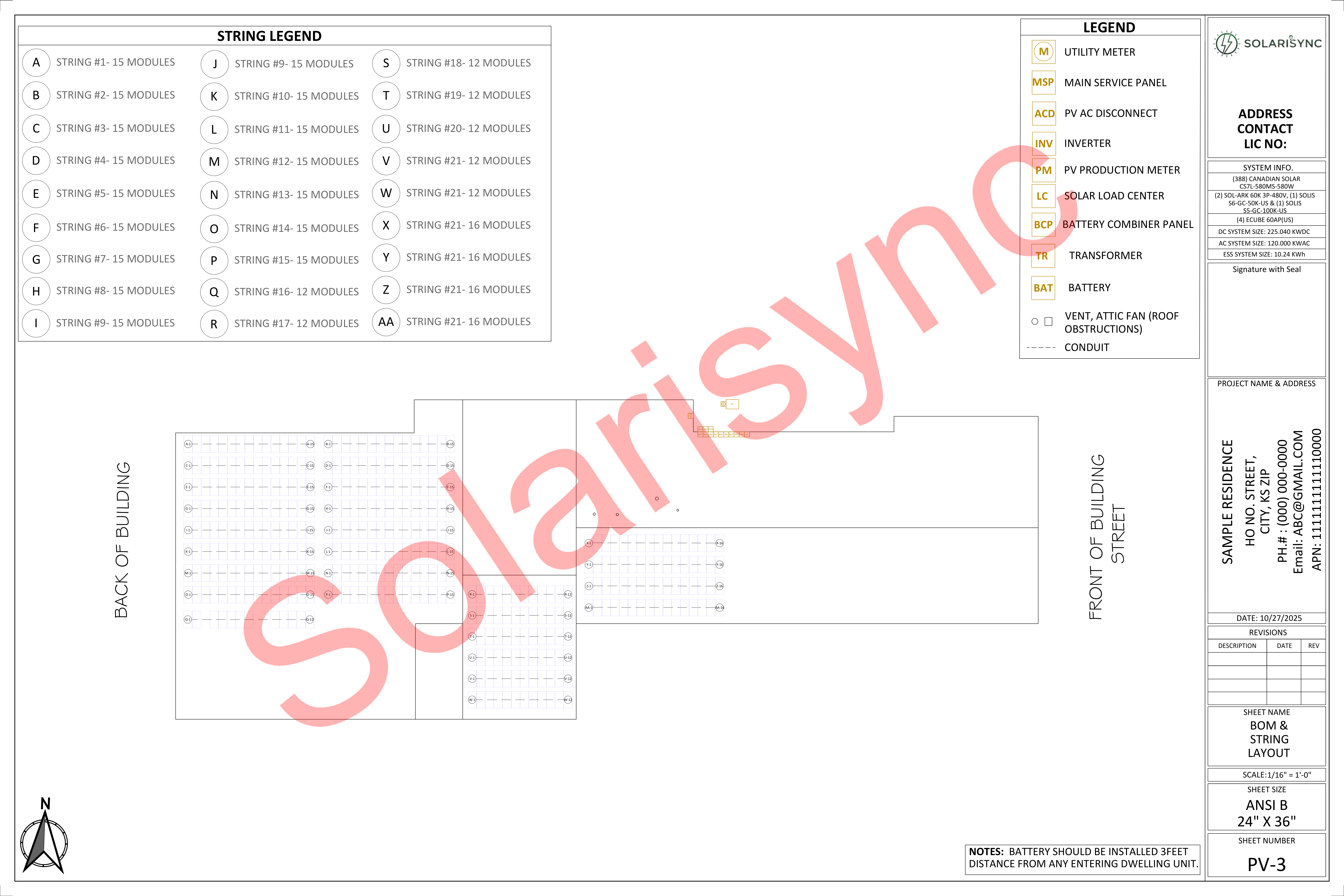 Commercial Planset Example 4
