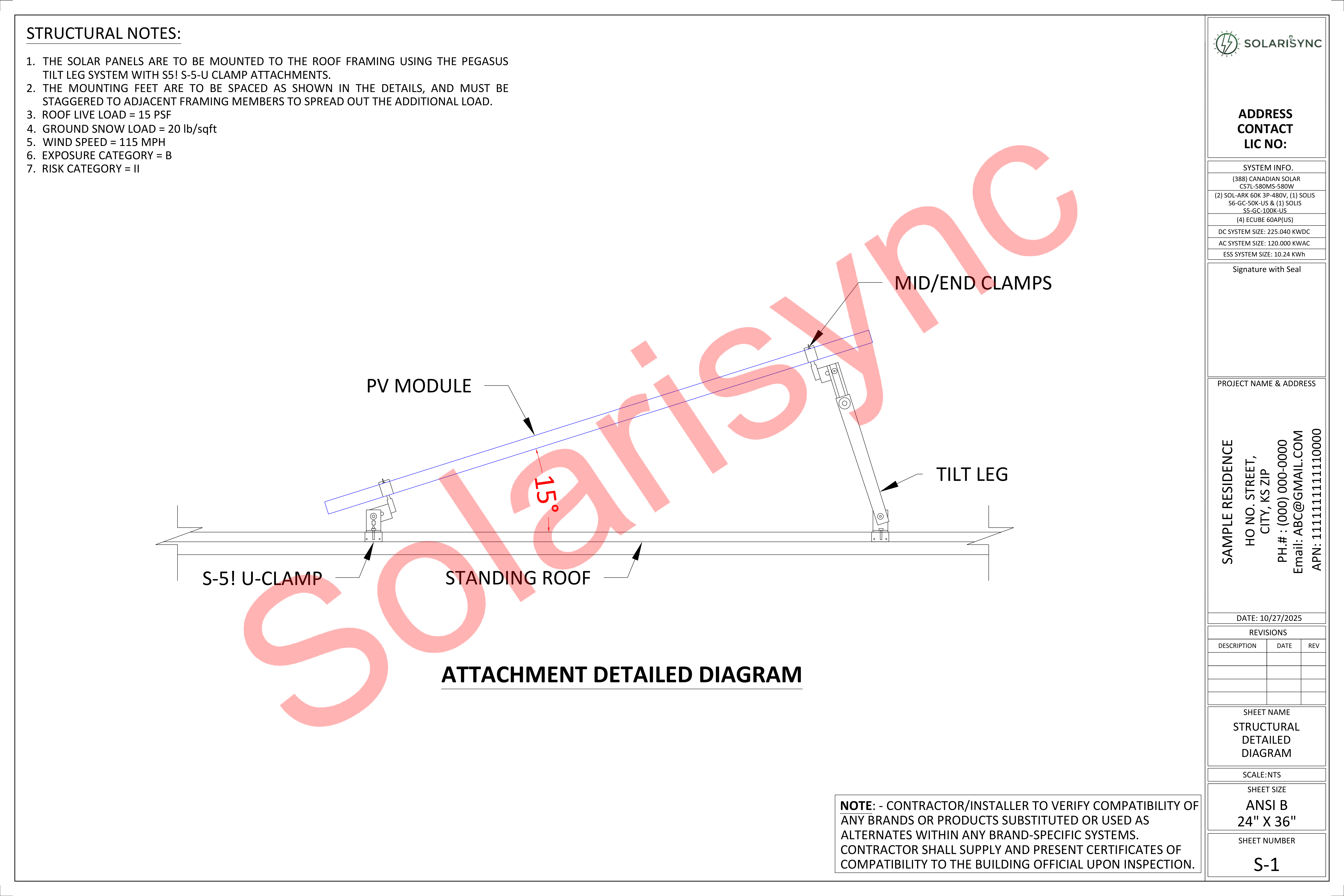 Commercial Planset Example 5
