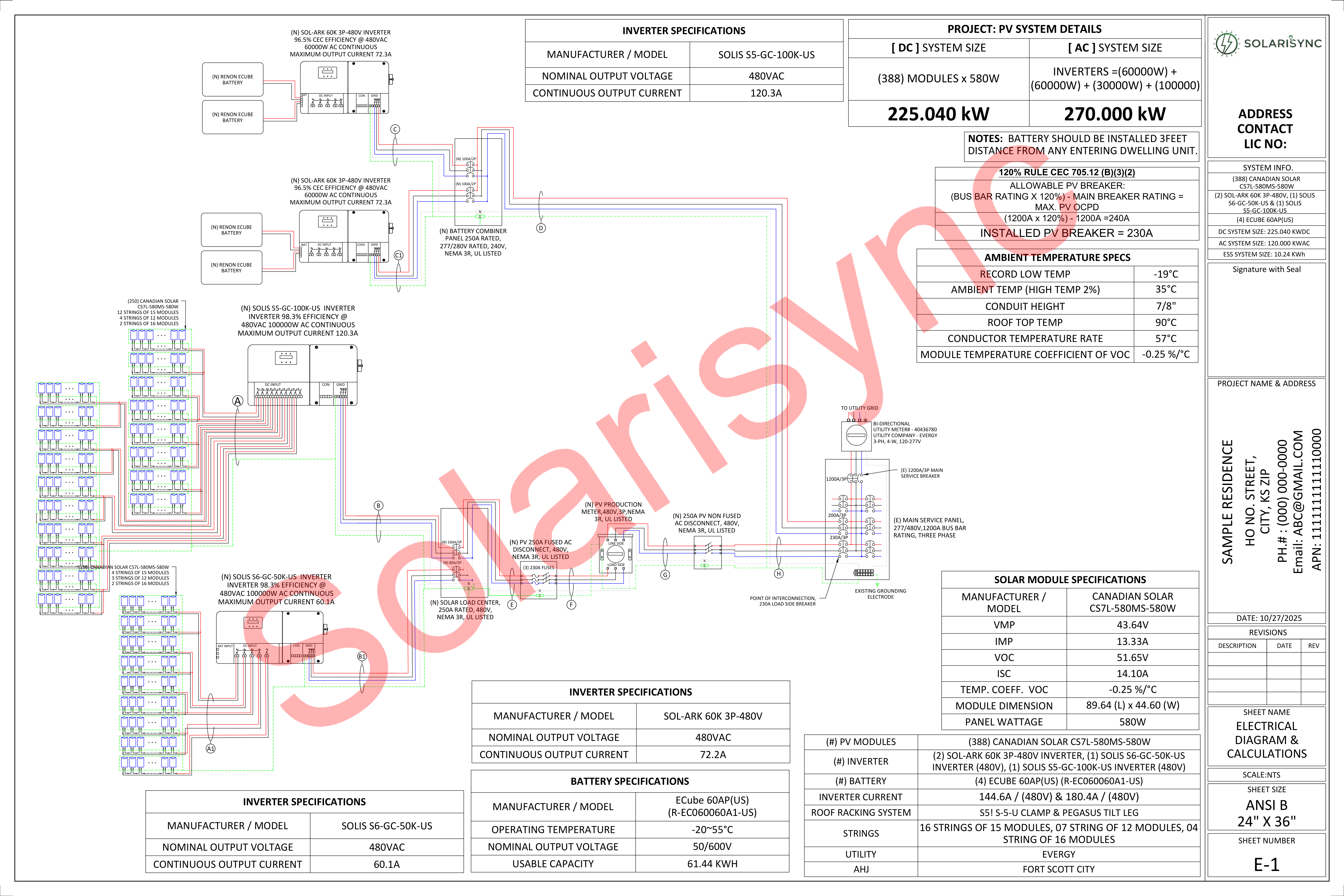 Commercial Planset Example 7