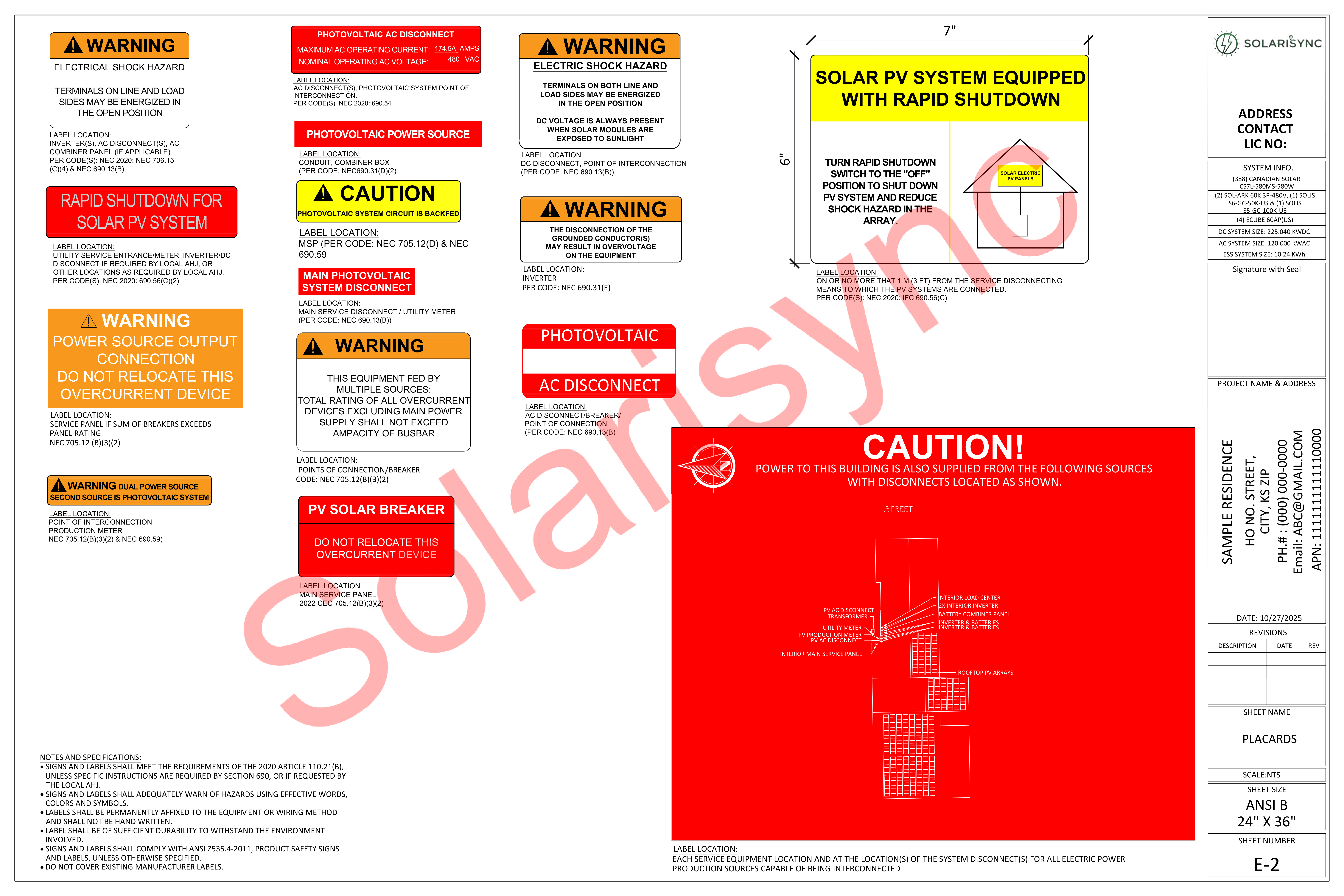 Commercial Planset Example 9