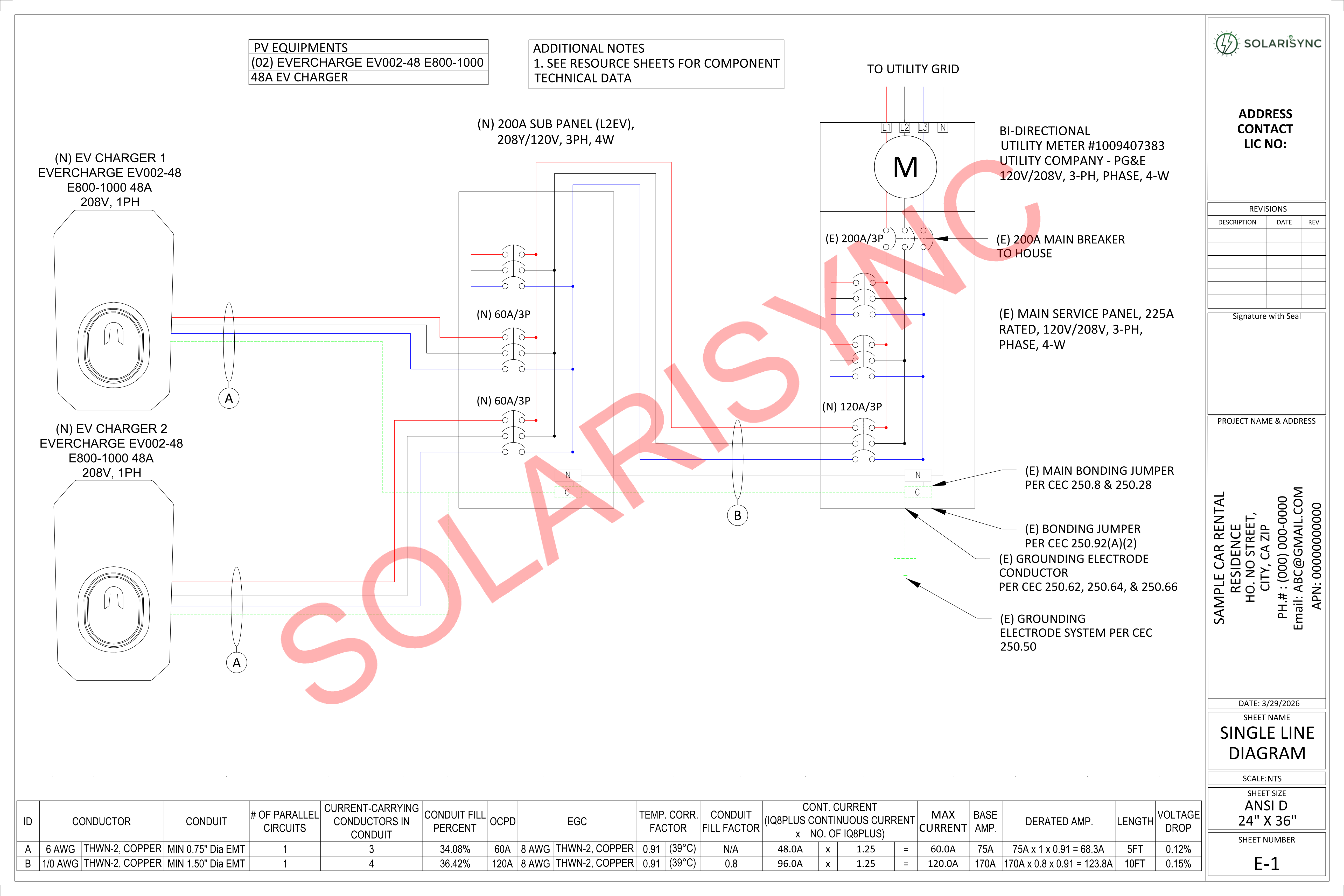 EV Charging Design Example 8