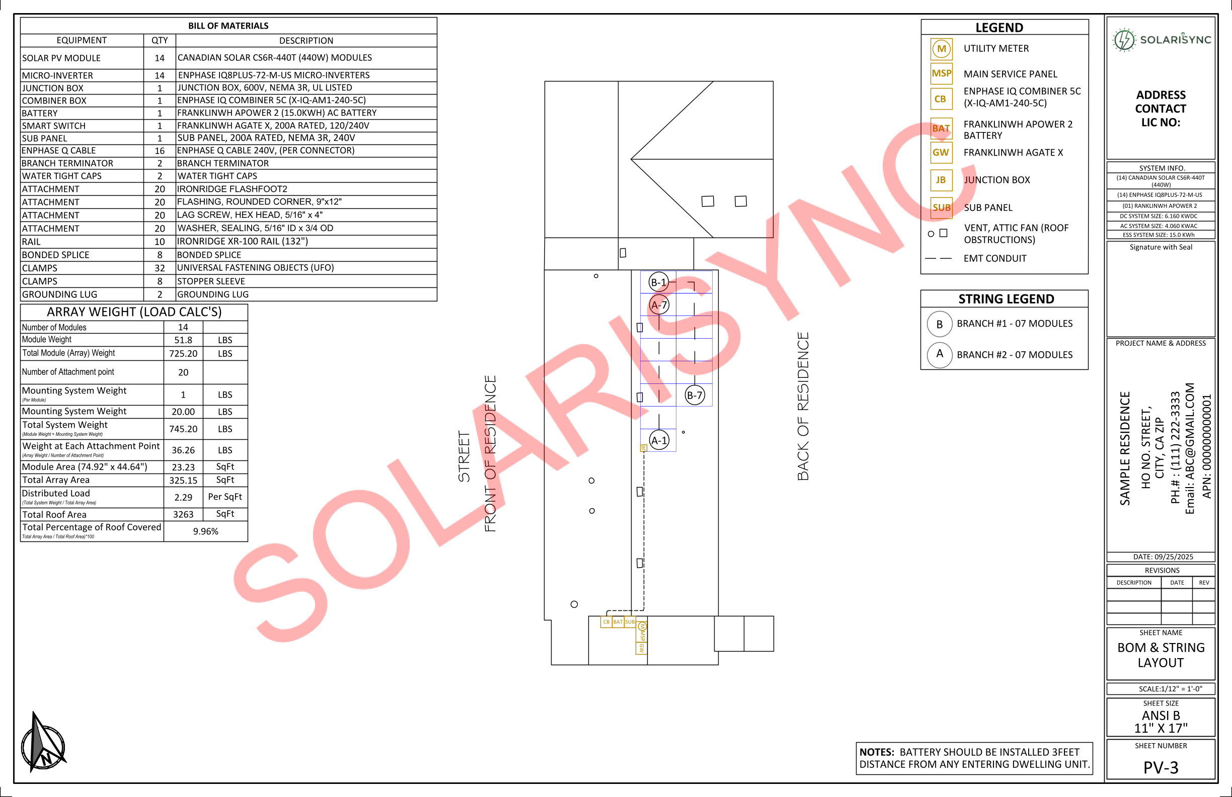 Residential Planset Example 4