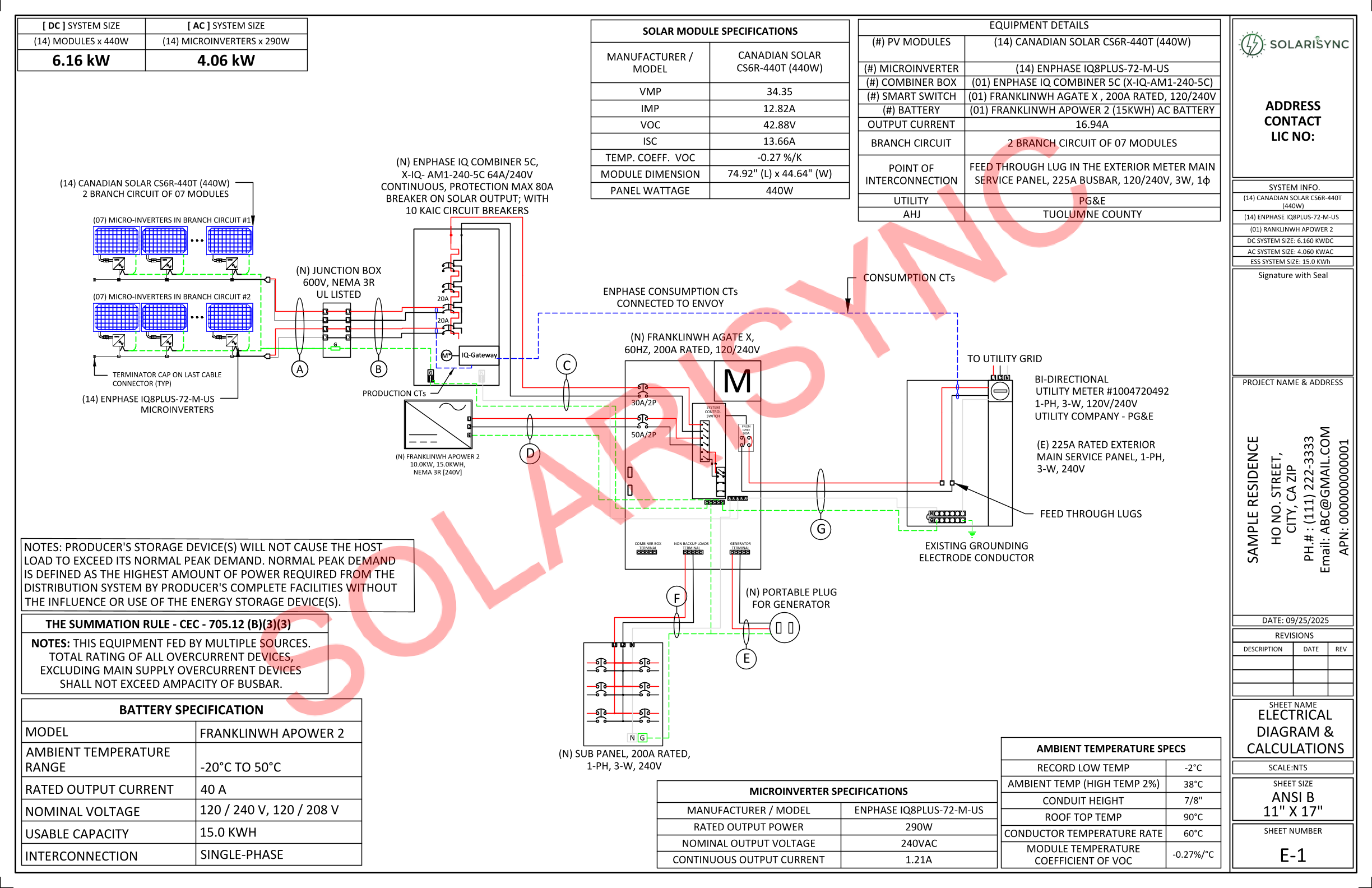 Residential Planset Example 7