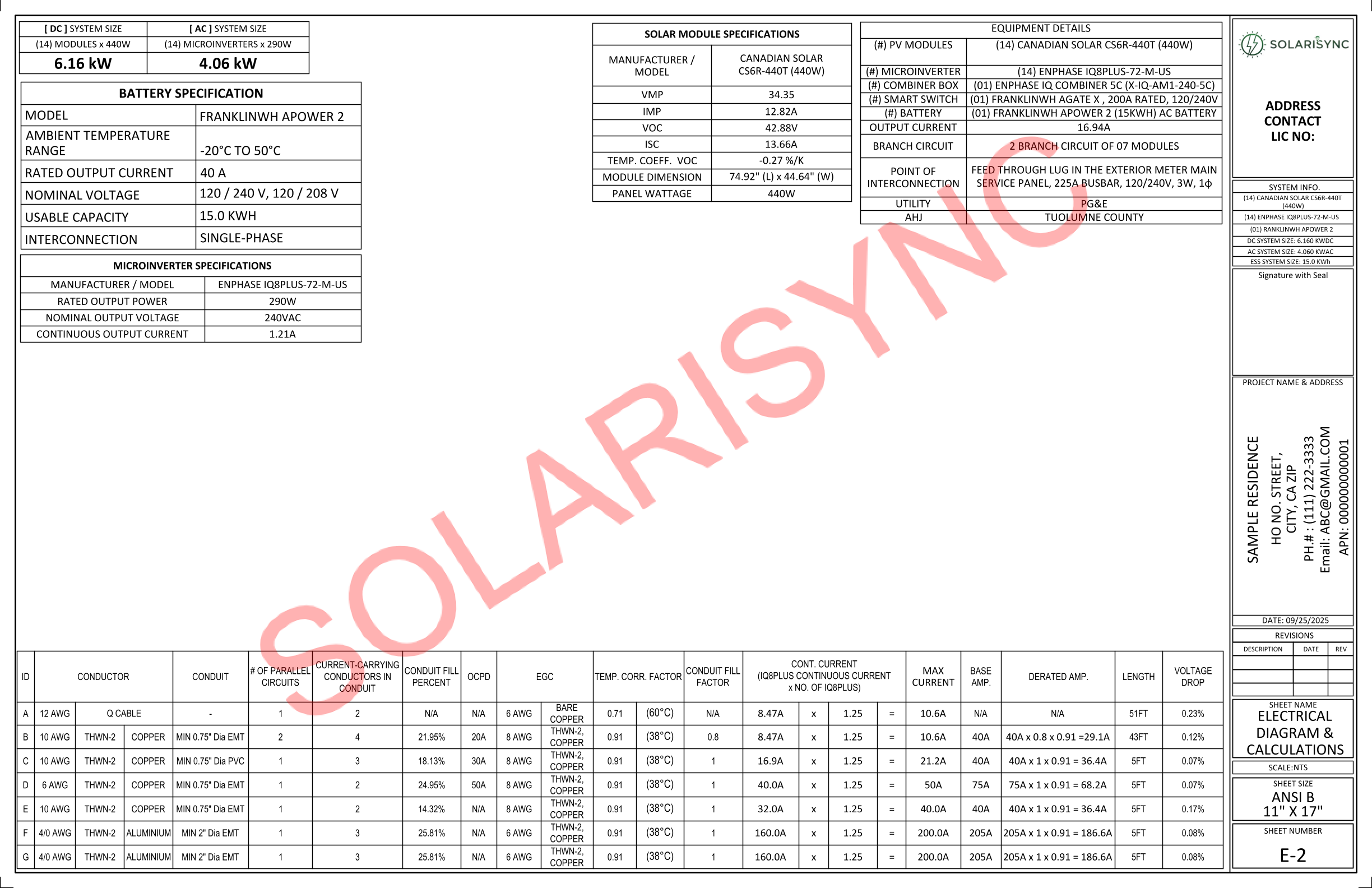 Residential Planset Example 8