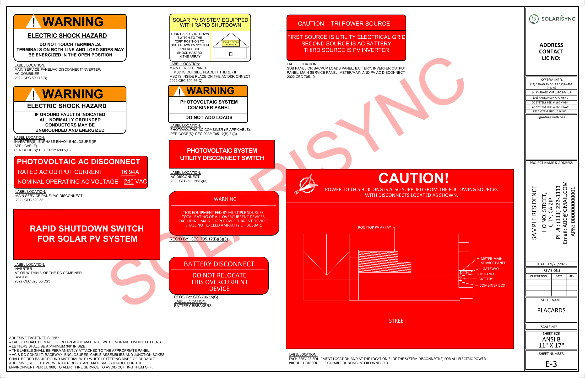 Residential Planset Example 9